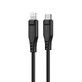 Acefast MFI USB Type C - Lightning cable 1.2m, 30W, 3A black (C3-01 black)