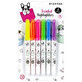 Mini resaltadores perfumados 6 unidades