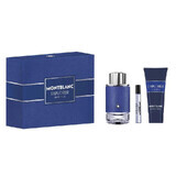 Mont Blanc Explorer Ultra Blue Set Eau de Parfum, 100 ml + Eau de Parfum, 7,5 ml + Gel doccia, 100 ml