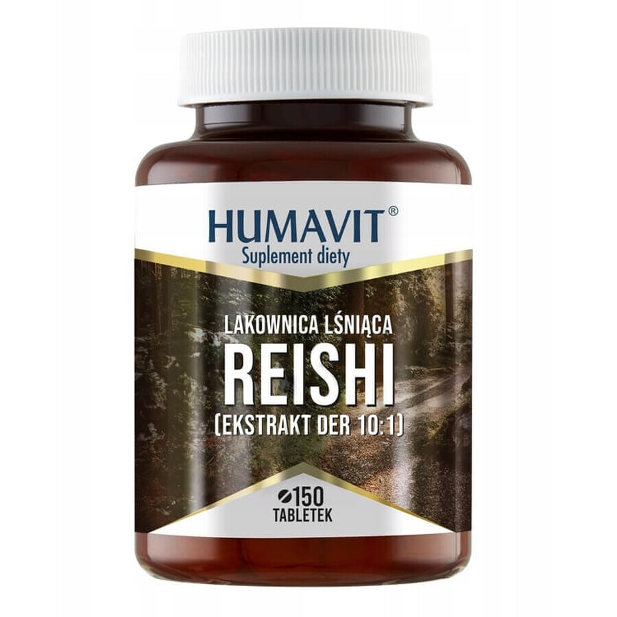 Humavit Reishi Laccase + Biergist, 150 tabletten