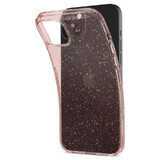 Carcasă Spigen Liquid Crystal Glitter pentru iPhone 15 Plus - roz translucid