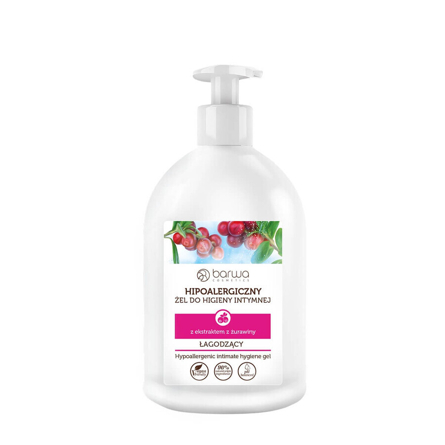 Barwa Gel de higiene íntima suave calmante, 500 ml