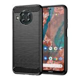 Carbon Case carcasă flexibilă Nokia X100 negru
