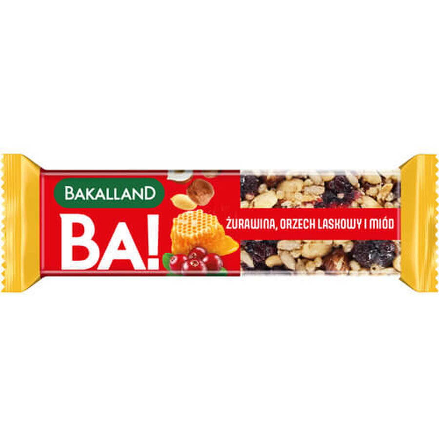 Bakalland Ba! Nuts Cranberry bar 30g