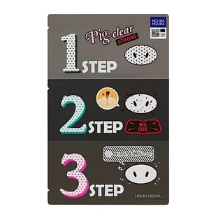 Holika Holika Pig Clear Strong 3-Step Nose Patch, 1 piece