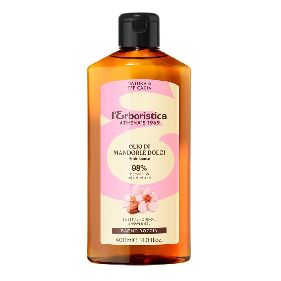 L Erboristica Verzachtende douchegel met amandelolie, 400 ml