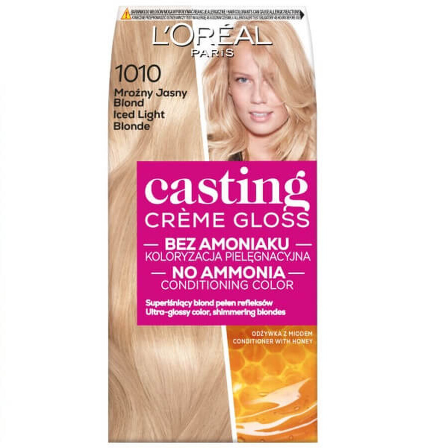 L oreal Casting Creme Gloss kleur 1010 Iced Light Blonde, 140 ml