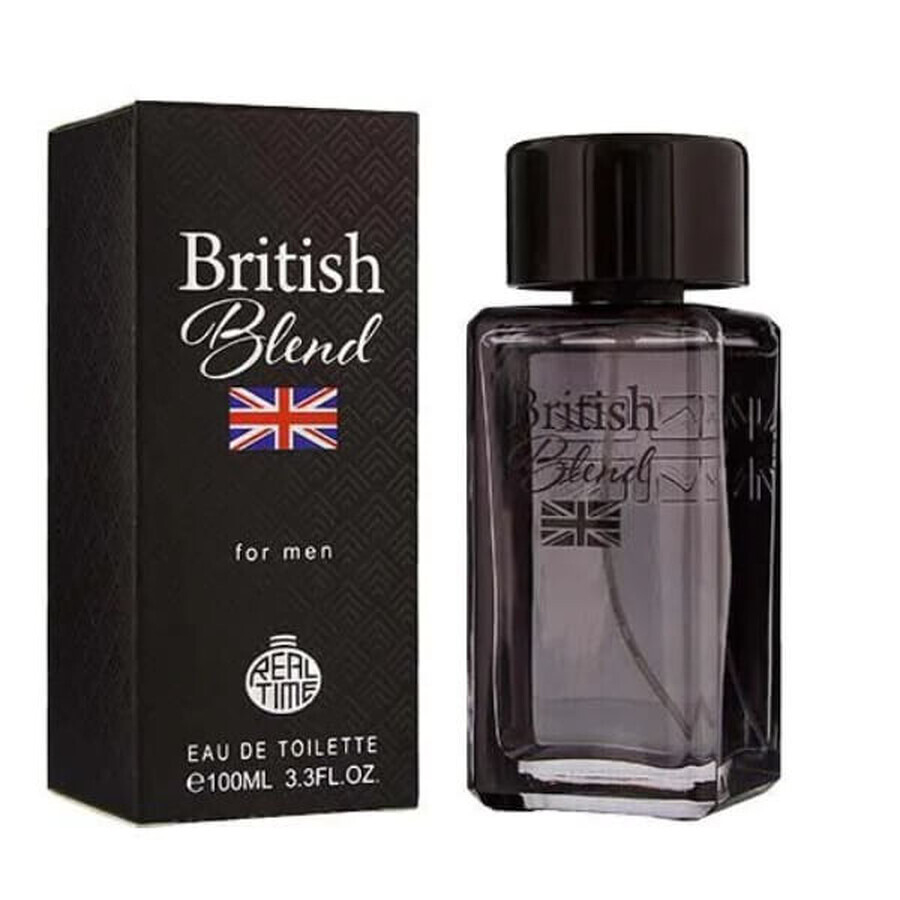 Eau de Toilette Real Time British Blend For Men, 100 ml