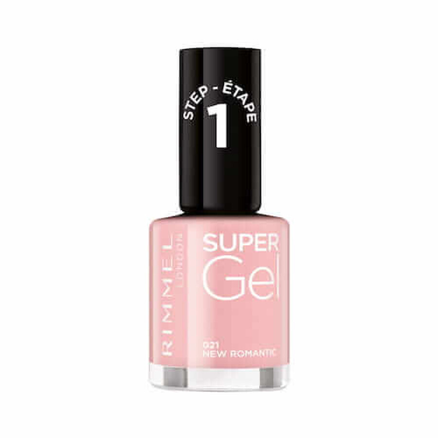 Cumpără Rimmel Super Gel Nail Polish 021 New Romantic, 12ml Rimmel Super Gel Nail Polish 021 New Romantic, 12ml