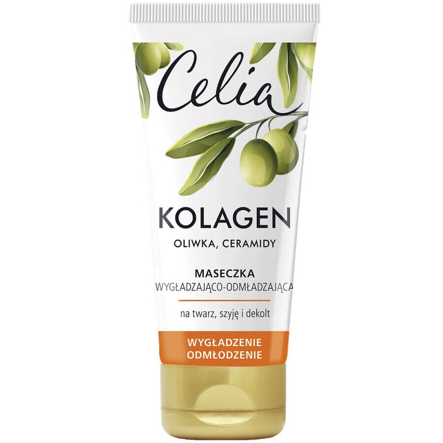 Cumpără Celia Collagen Smoothing and Rejuvenating Mask cu ulei de măsline și ceramide, 60 ml Celia Collagen Smoothing and Rejuvenating Mask cu ulei de măsline și ceramide, 60 ml