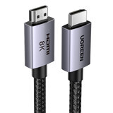 Ugreen HD171 35376 cablu cu conectori HDMI 2.1 8K certificat 5m - gri