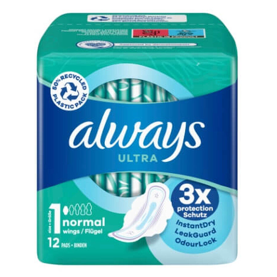 Cumpără Always Prosoape sanitare ultra-subțiri Normal, 14 buc Always Prosoape sanitare ultra-subțiri Normal, 14 buc