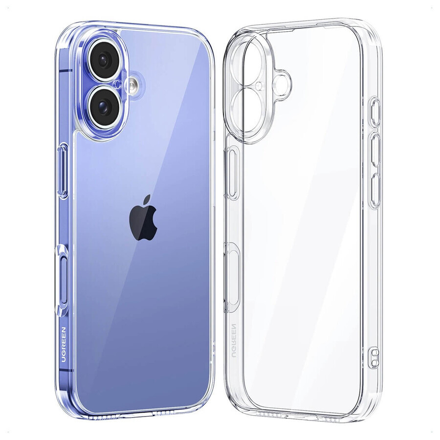 Carcasă de protecție Ugreen Classy Clear pentru iPhone 16 Plus - Clear