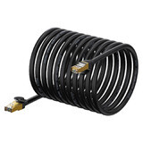 Cavo di rete RJ45 10Gbps ad alta velocità Baseus Speed Seven 30m nero (WKJS011001)