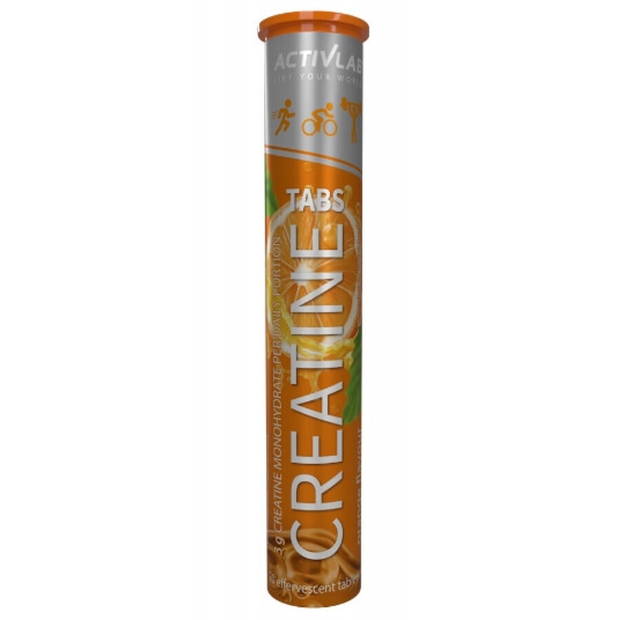 Creatine Tabs Naranja, 20 comprimidos efervescentes