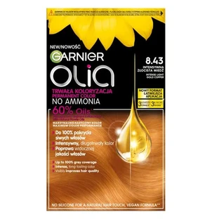 Garnier Olia Haarkleur 8.43 Intens Goudkoper