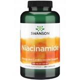 Swanson Niacinamide Vitamin B3, 250 capsules