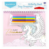 Day Dreamer Creative Kit Libro para colorear Rotuladores Rotulador plateado