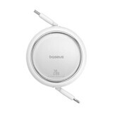 Baseus Free2Pull cavo retrattile USB-C / Lightning 20W da 1 m - bianco
