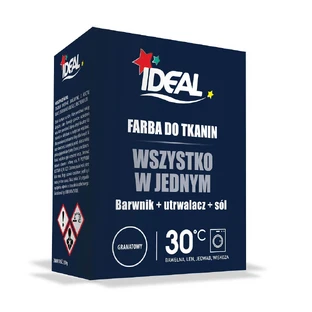 Ideal All in One, teinture pour tissu bleu marine, 350g