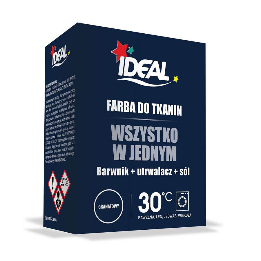 Ideal All in One, Fabric Dye Pomegranate, 350g