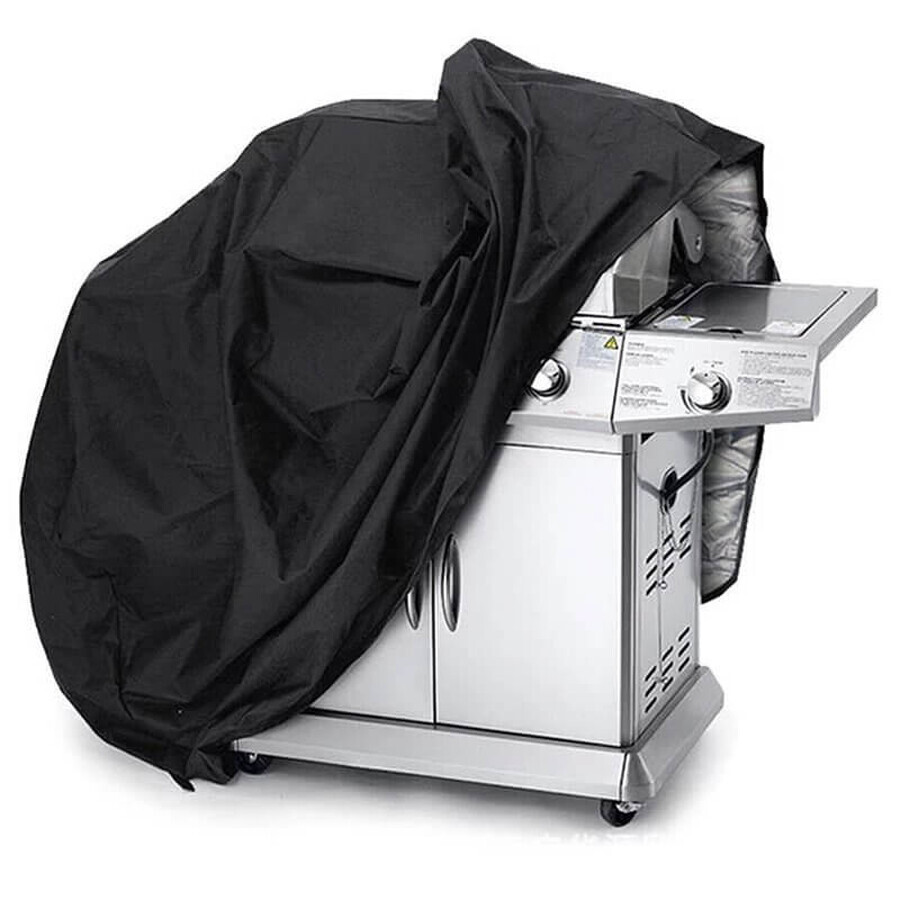 Waterproof barbecue cover, bike cover, motorcycle cover, garden furniture tarpaulin cover XL black
