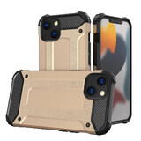 Hybrid Armor armored hybrid case cover iPhone 13 mini gold