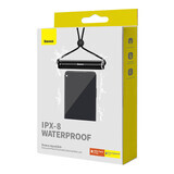 Baseus AquaGlide BS-PC030 Custodia impermeabile IPX8 con chiusura cilindrica - nero