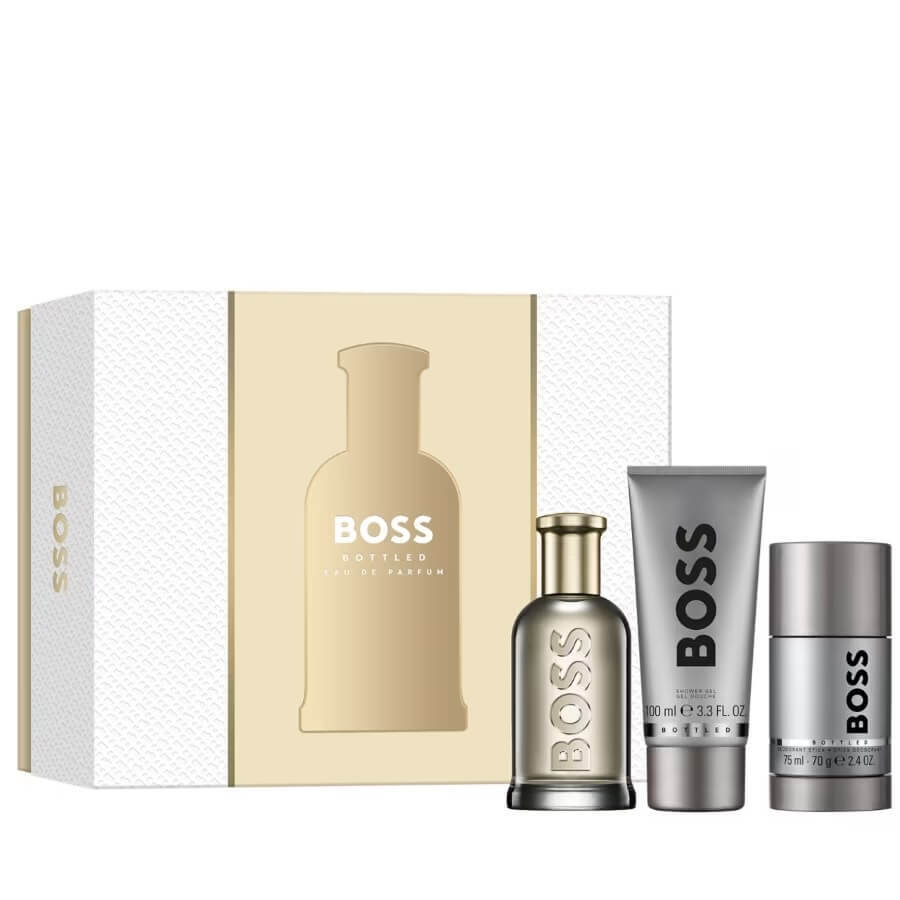 Shop Hugo Boss Boss Eau de Parfum in der Flasche, 100 ml + Duschgel, 100 ml + Deostick, 75 ml Hugo Boss Boss Eau de Parfum in der Flasche, 100 ml + Duschgel, 100 ml + Deostick, 75 ml