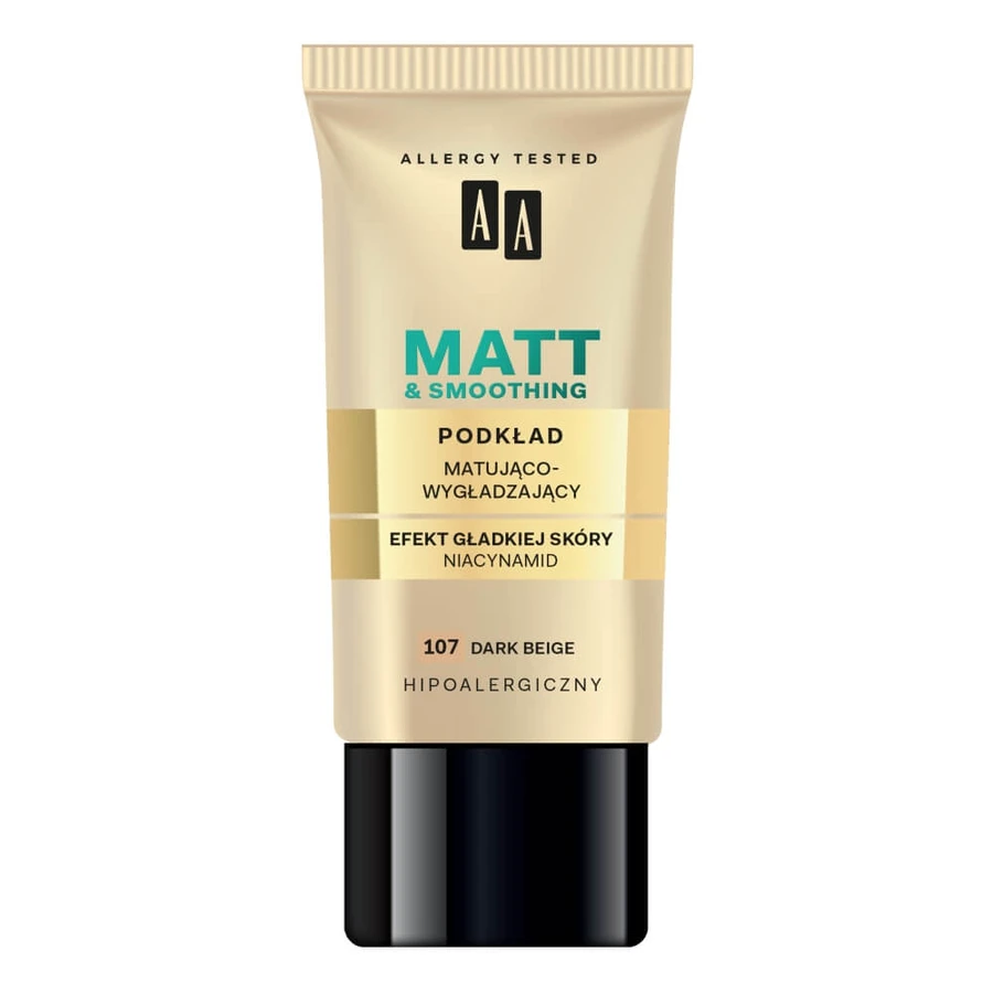 Oceanic AA Make Up Imprimación Alisadora Mate 107 Beige Oscuro, 30 ml