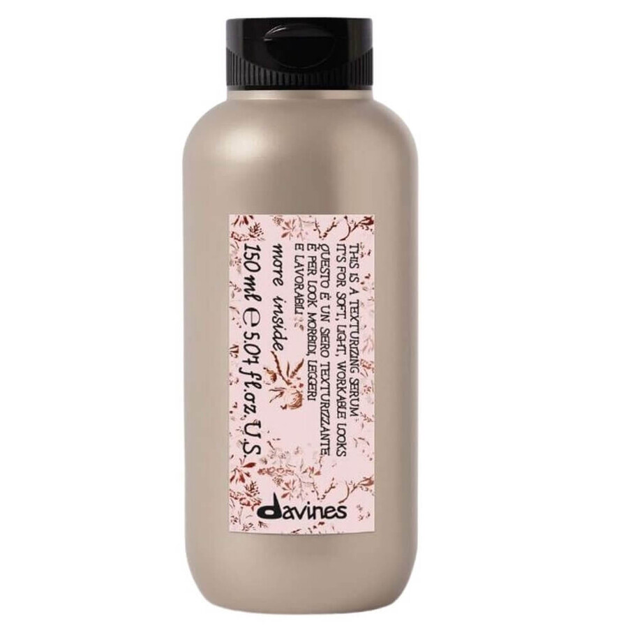 Davines More Inside This Is A Texturizing Serum pour la texture et le volume, 150 ml