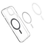Geantă Spigen Ultra Hybrid MagSafe pentru iPhone 15 Plus - Carbon