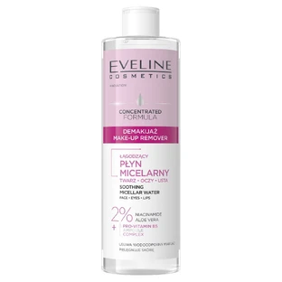 Eveline Cosmetics Loción Micelar Calmante Fórmula Concentrada, 400 ml