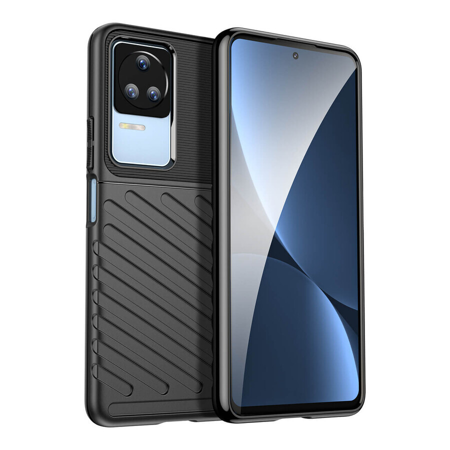 Thunder Case Xiaomi Poco F4 5G silicon blindat caz negru