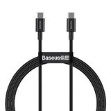 Cavo Baseus CATYS-B01 USB-C - USB-C PD QC FCP 100W 5A 480Mbps 1m - nero