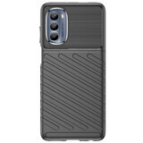 Carcasă Thunder pentru Motorola Moto G62 5G carcasă blindată din silicon negru