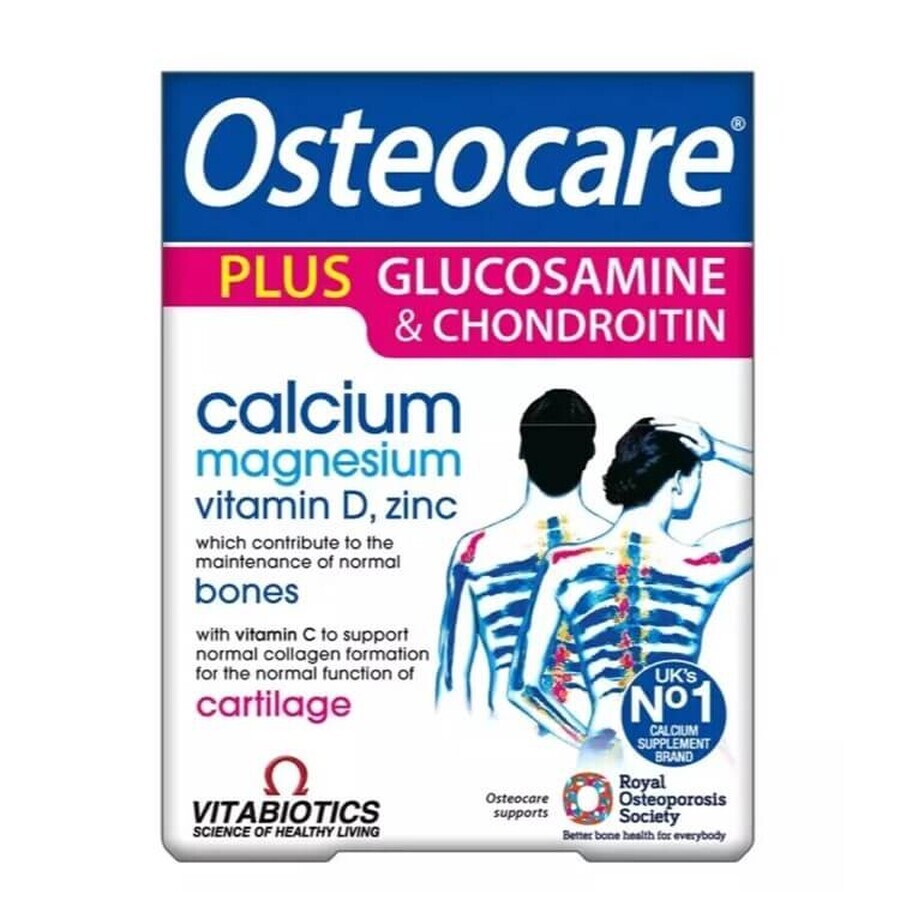 Vitabiotics Osteocare Plus Glucosamin amp; Chondroitin, 60 Tabletten