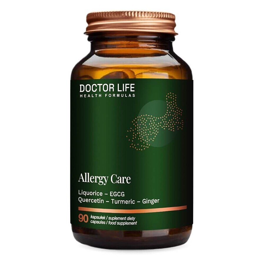 Doctor Life Allergy Care support for allergic conditions, 90 capsules