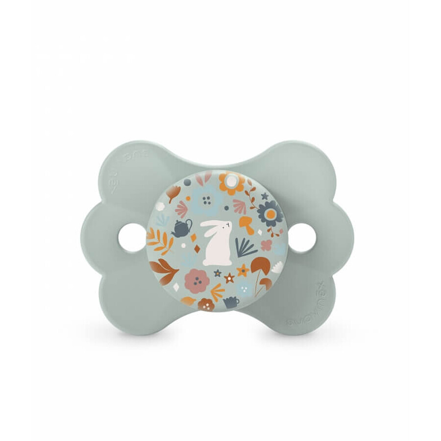 Suavinex SX PRO Wonderland physiological pacifier 6-18m Butterfly Mint Liberty.
