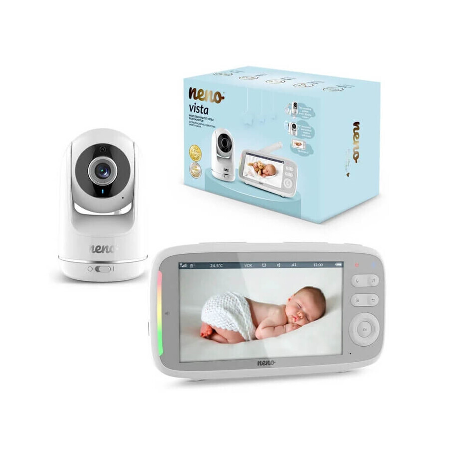 Neno Vista Rotating video nanny with wireless receiver