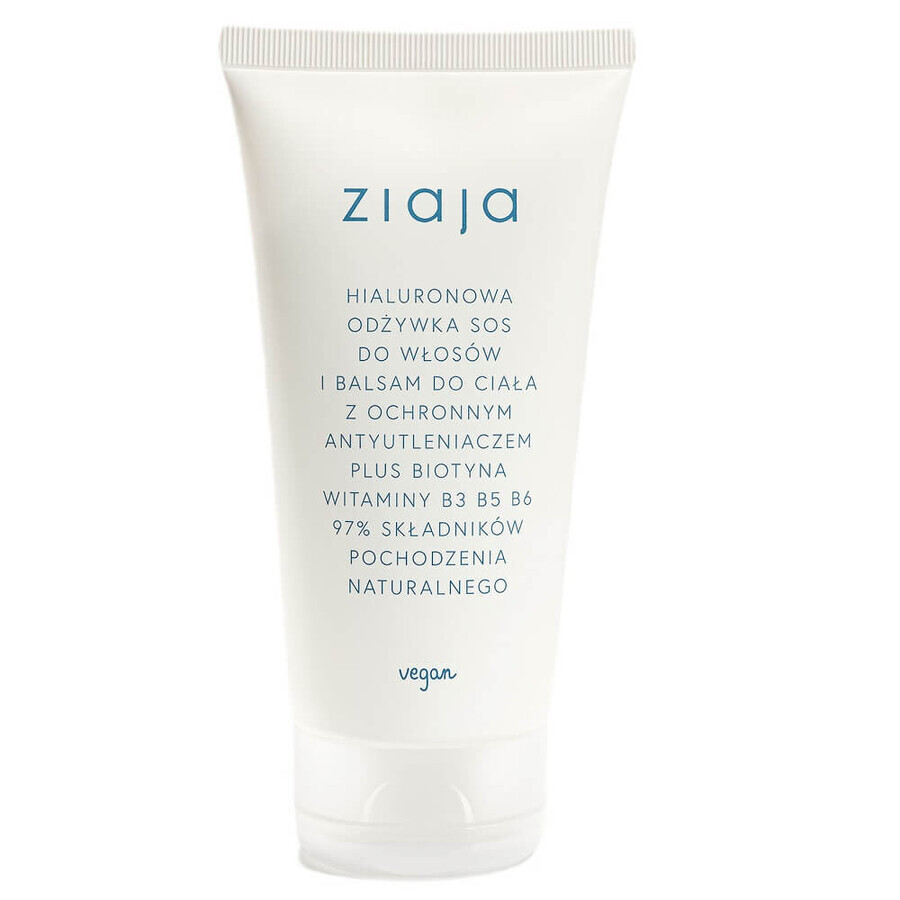 Boutique Ziaja Hyaluronic SOS conditionneur de cheveux et lotion corporelle, 160 ml Ziaja Hyaluronic SOS conditionneur de cheveux et lotion corporelle, 160 ml