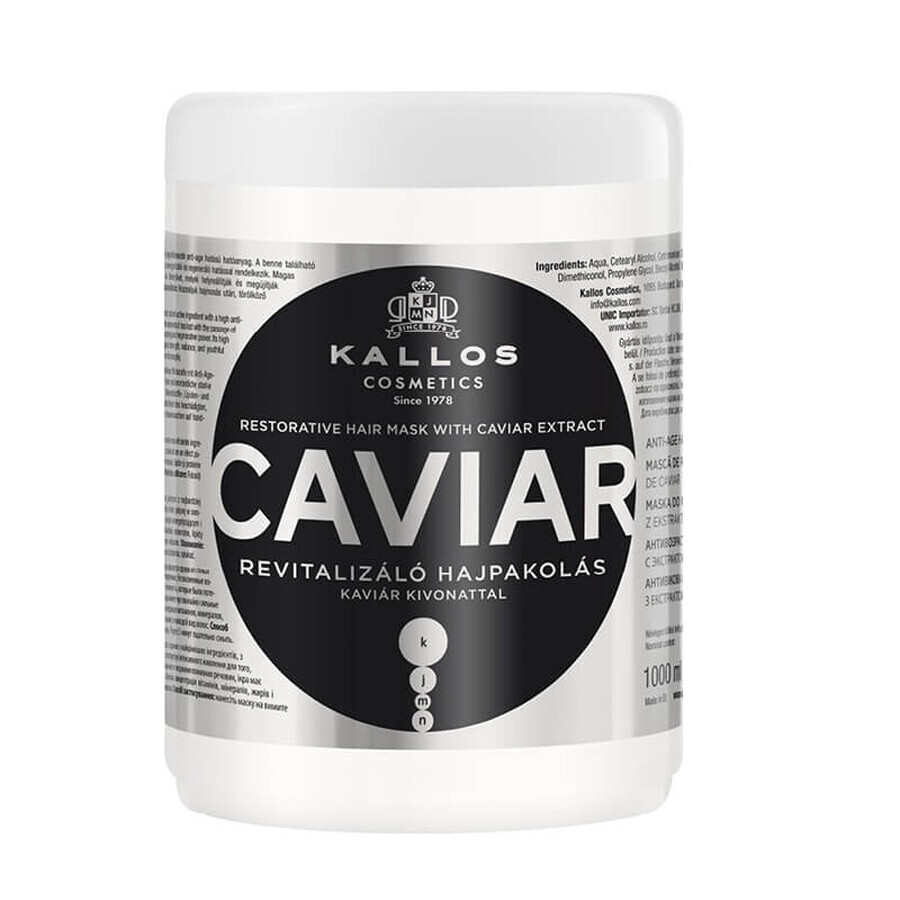 Shop Kallos KJMN Kaviar-Haarmaske mit Kaviar-Extrakt, 1000 ml Kallos KJMN Kaviar-Haarmaske mit Kaviar-Extrakt, 1000 ml