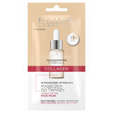 Eveline Cosmetics Maschera viso al collagene a effetto lifting istantaneo, formula concentrata, 8 ml