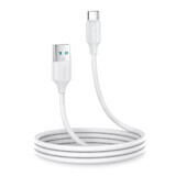 Joyroom Long-Lasting Series A9 Câble USB-A / USB-C 3A 1m - blanc