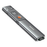 Puntatore laser wireless per presentazioni Baseus Orange Dot - grigio (senza batteria)