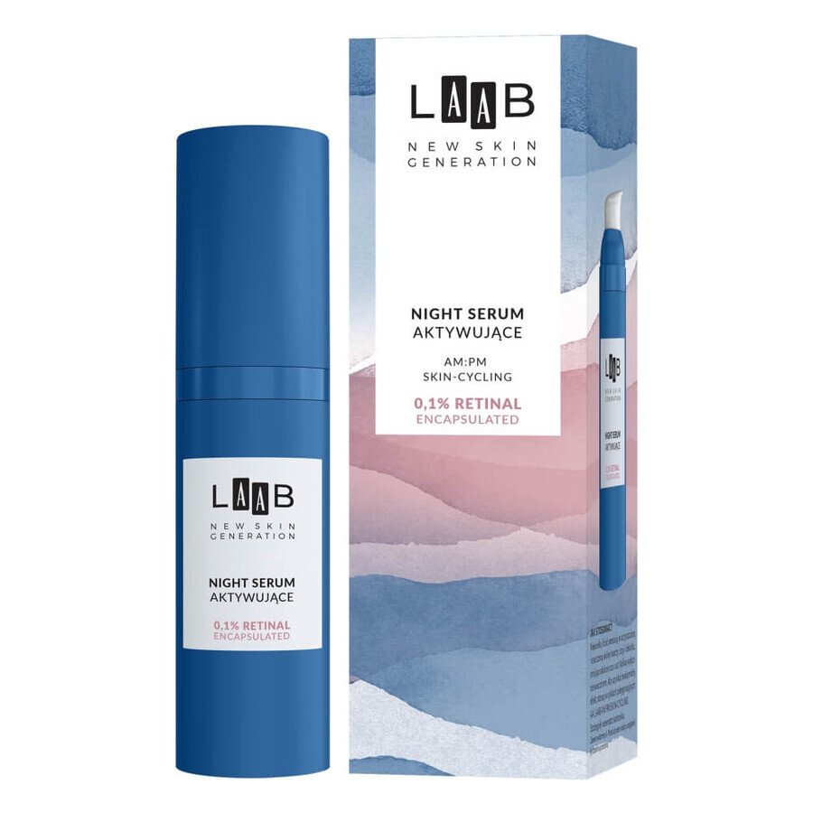 Oceanic AA LAAB AM:PM Night Activating Serum 0.1% retinal encapsulated, 30 ml