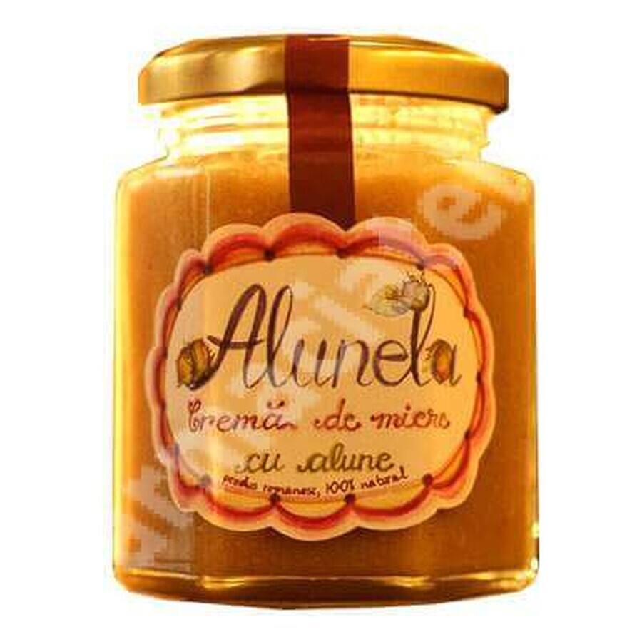 Cumpără Crema de miere cu alune, Alunela, 200 g, Prisaca Transilvania Crema de miere cu alune, Alunela, 200 g, Prisaca Transilvania