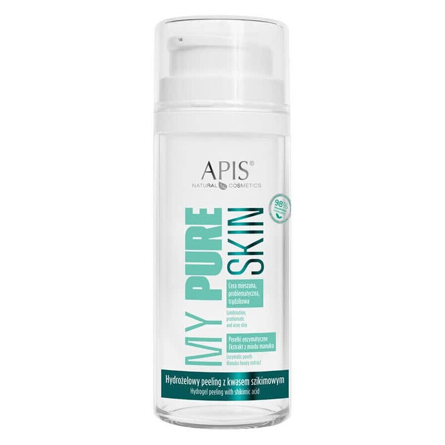 Apis My Pure Skin Idrogel scrub con acido shikimico, 100 ml