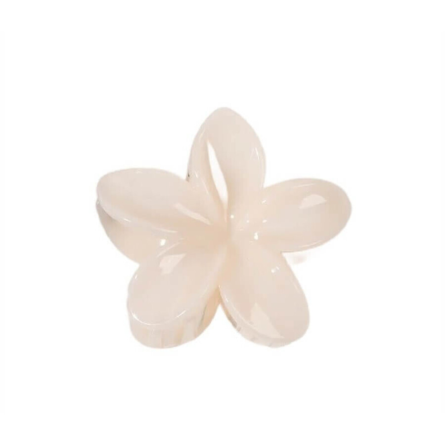Boutique Ecarla Barrette à cheveux Barrette à fleurs Crème Ecarla Barrette à cheveux Barrette à fleurs Crème