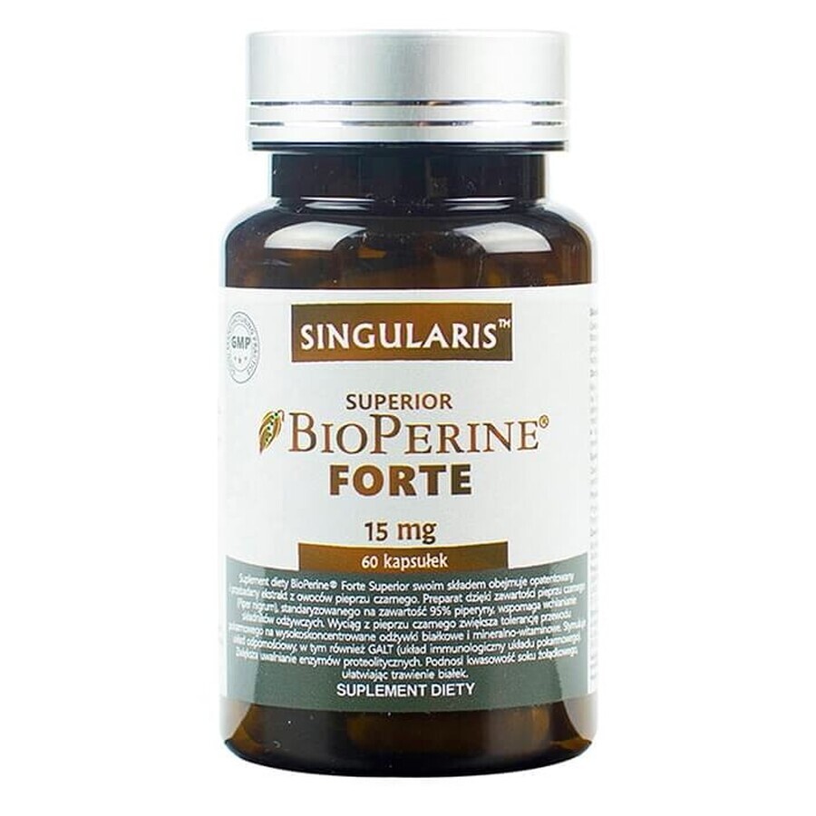 Singularis Superior Bioperine Forte 60 gélules